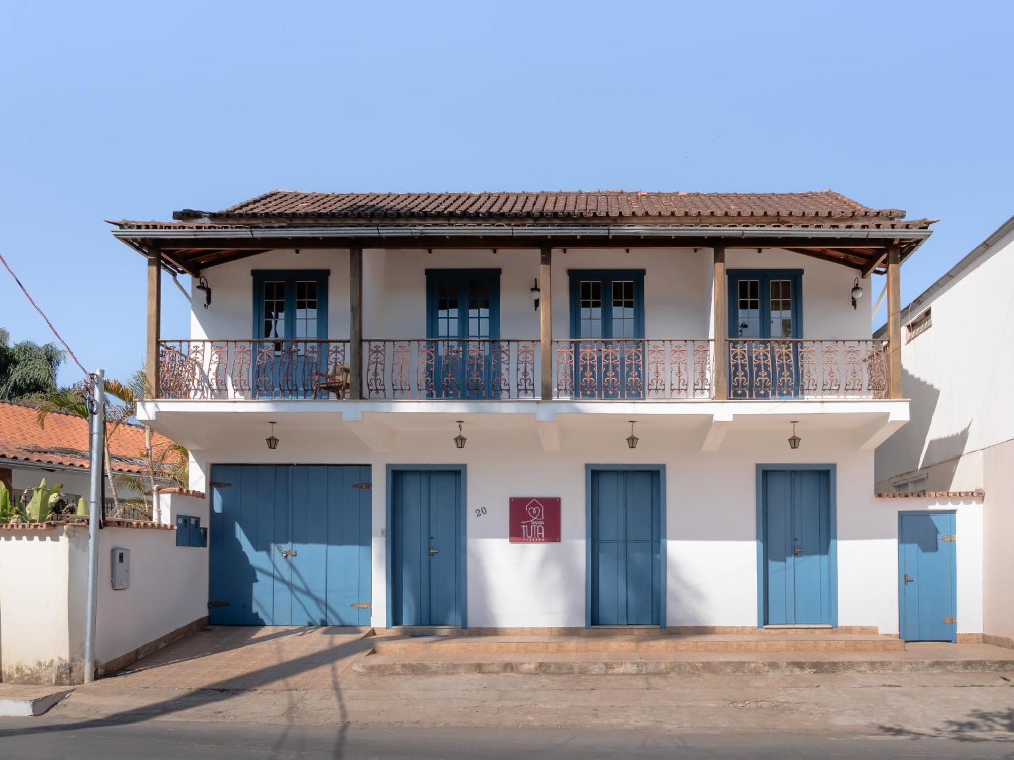 טיראדנטס Casa Da Tuta Pousada מראה חיצוני תמונה