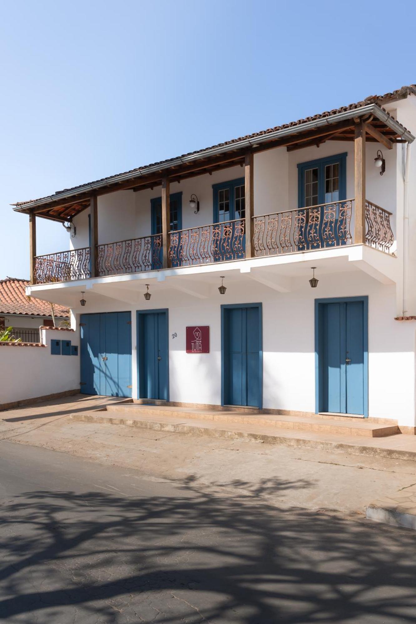 טיראדנטס Casa Da Tuta Pousada מראה חיצוני תמונה
