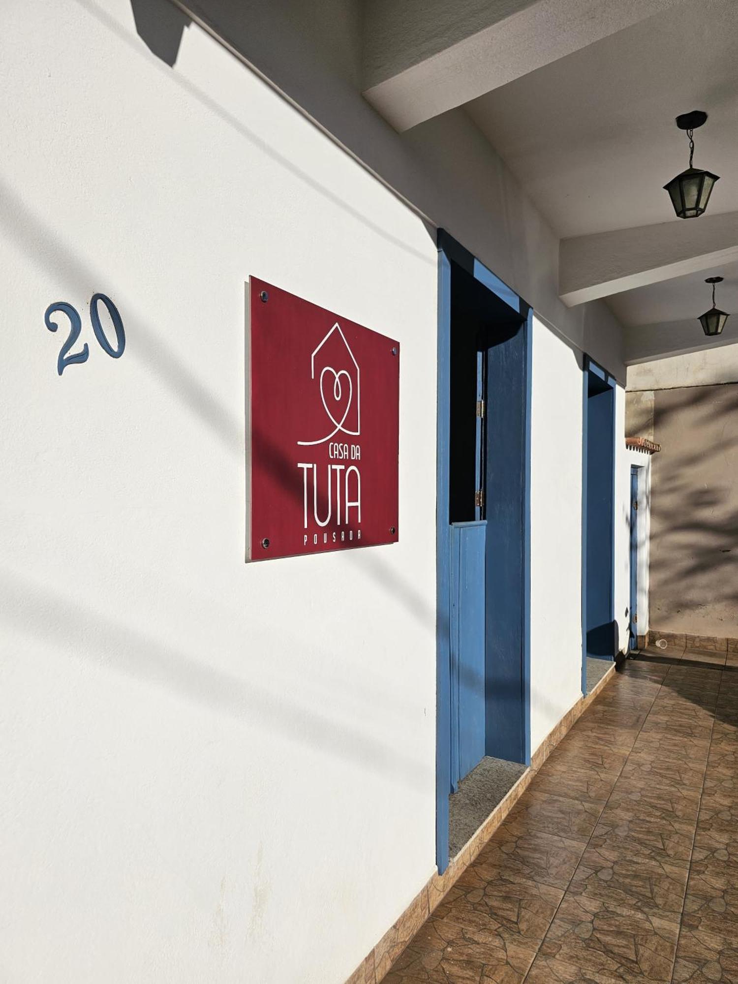טיראדנטס Casa Da Tuta Pousada מראה חיצוני תמונה